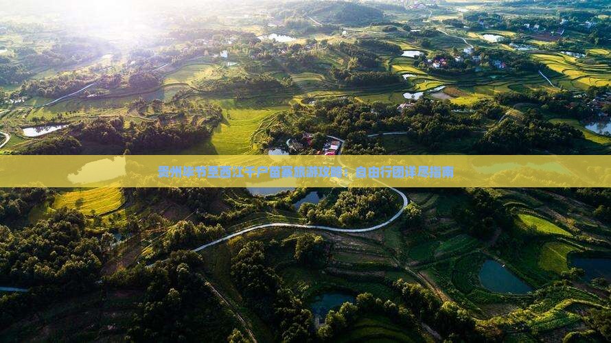 贵州毕节至西江千户苗寨旅游攻略：自由行团详尽指南
