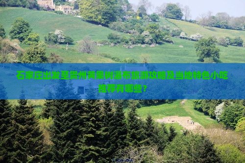 石家庄出发至贵州黄果树瀑布旅游攻略及当地特色小吃推荐有哪些？