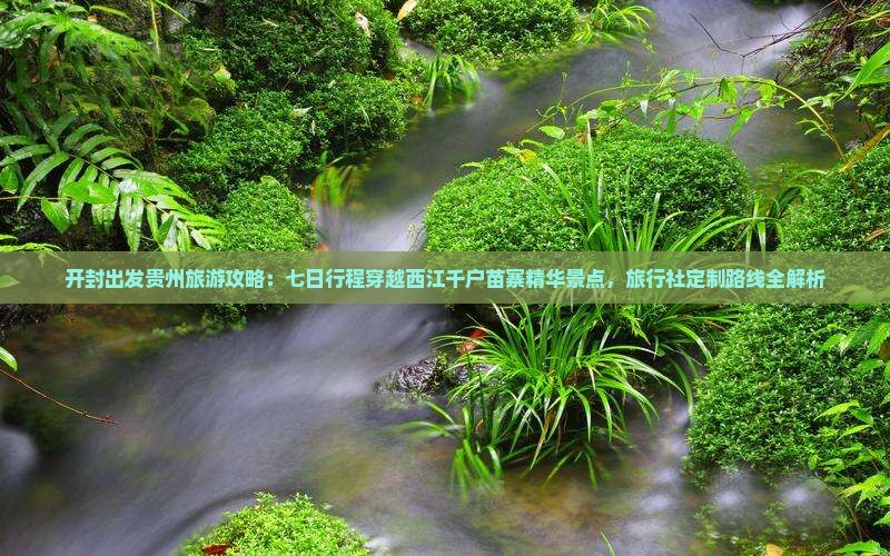 开封出发贵州旅游攻略：七日行程穿越西江千户苗寨精华景点，旅行社定制路线全解析
