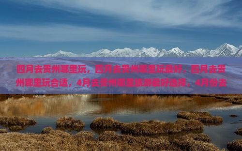 四月去贵州哪里玩