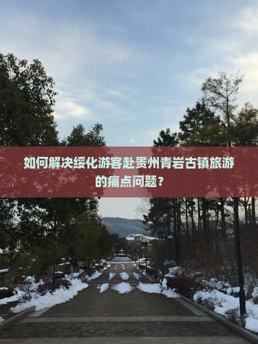 如何解决绥化游客赴贵州青岩古镇旅游的痛点问题？