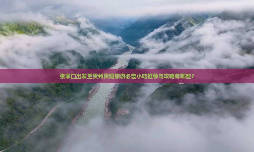 张家口出发至贵州贵阳旅游必尝小吃推荐与攻略有哪些？