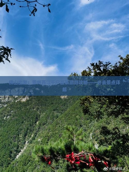佛山出发：贵州西江千户苗寨旅游攻略——必去景点详解