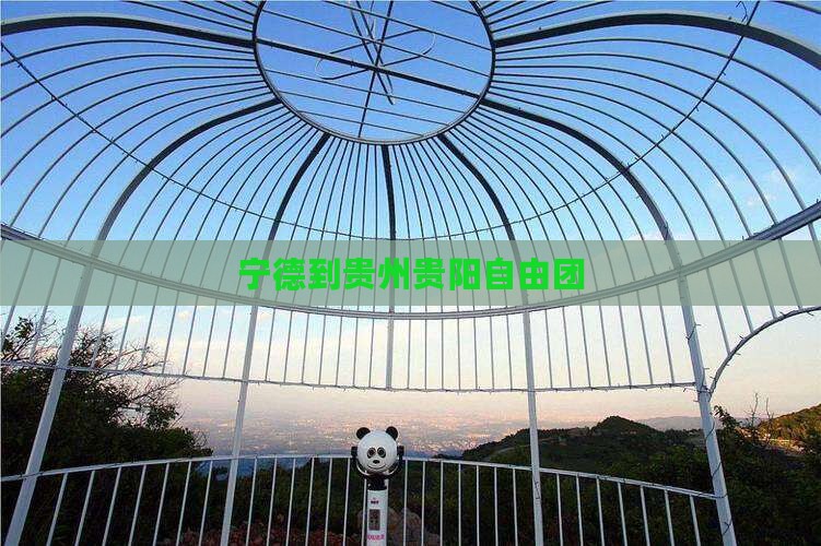 宁德到贵州贵阳自由团
