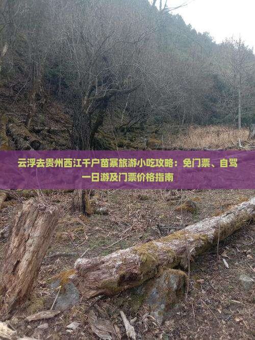 云浮去贵州西江千户苗寨旅游小吃攻略：免门票、自驾一日游及门票价格指南