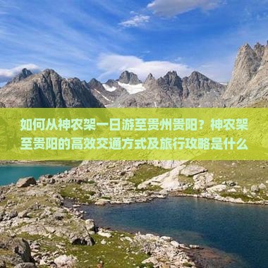 如何从神农架一日游至贵州贵阳？神农架至贵阳的高效交通方式及旅行攻略是什么？