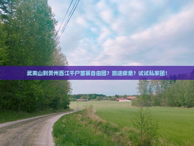 武夷山到贵州西江千户苗寨自由团？旅途疲惫？试试私家团！