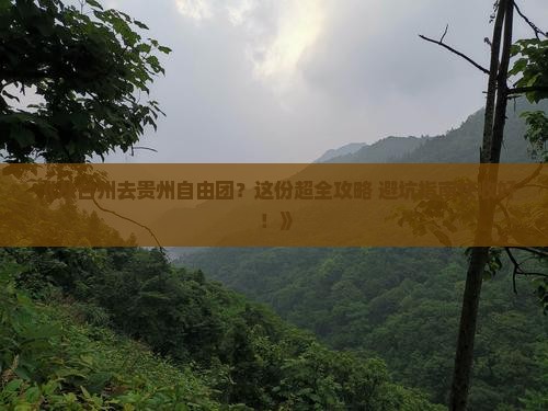 台州去贵州自由团