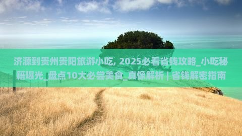 济源到贵州贵阳旅游小吃