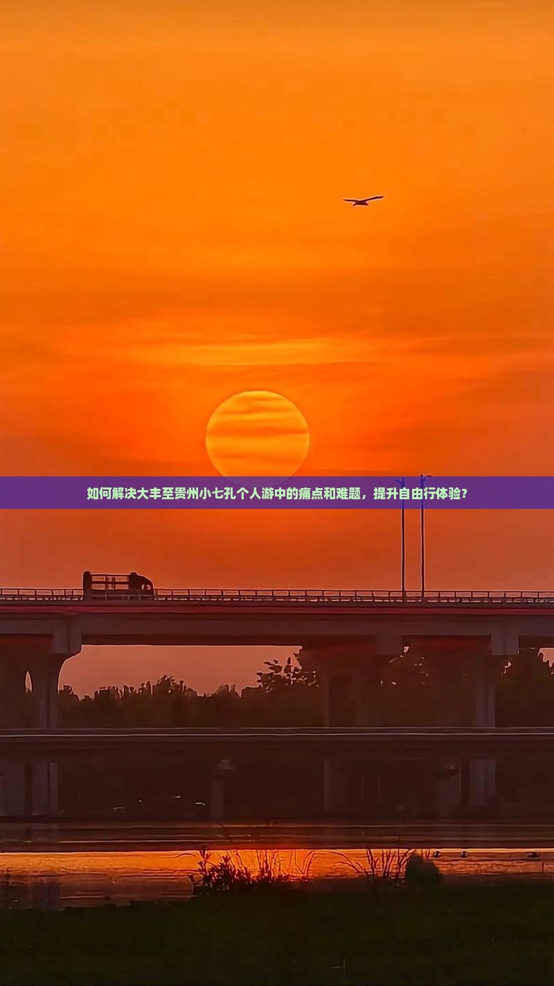 如何解决大丰至贵州小七孔个人游中的痛点和难题，提升自由行体验？
