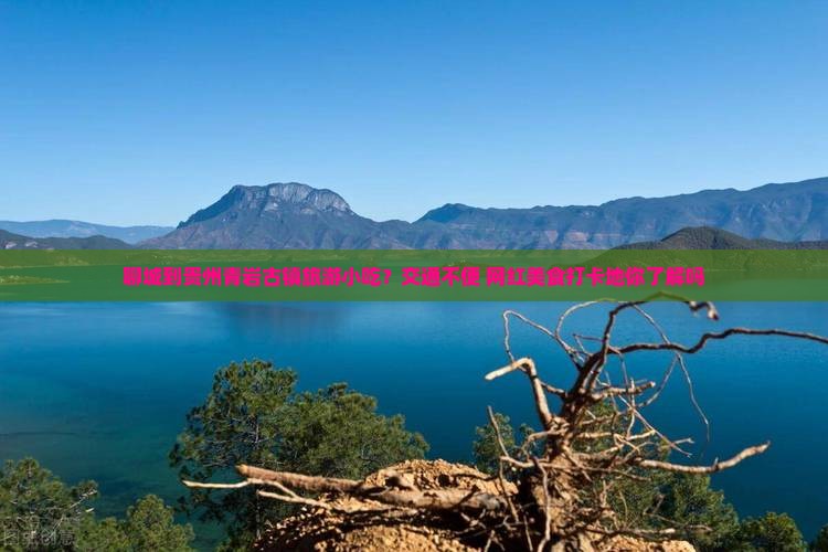 聊城到贵州青岩古镇旅游小吃？交通不便+网红美食打卡地你了解吗