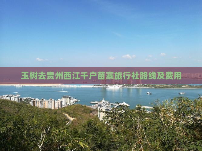 玉树去贵州西江千户苗寨旅行社路线及费用