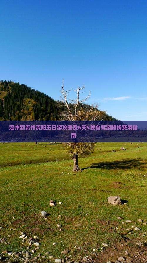 温州到贵州贵阳五日游攻略及6天5晚自驾游路线费用指南