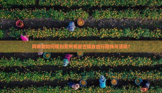 阿泰勒如何规划贵州青岩古镇自由行路线与活动? 阿泰勒如何规划贵州青岩古镇自由行路线与活动?
