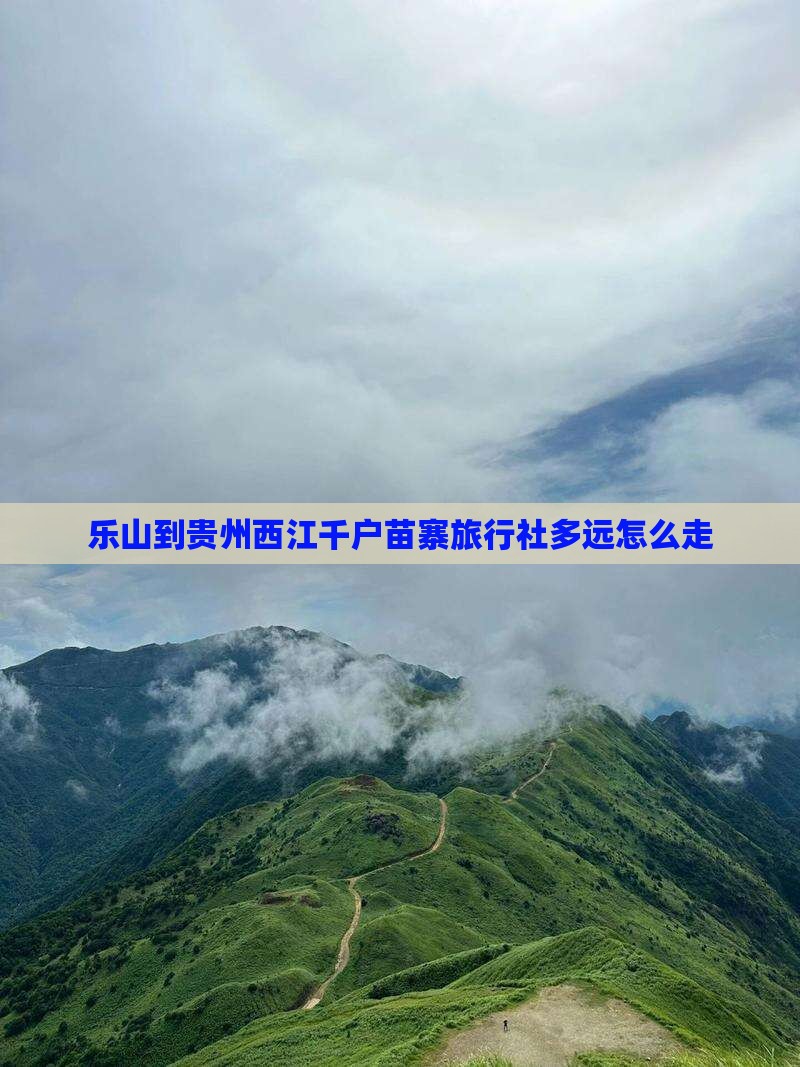 乐山到贵州西江千户苗寨旅行社多远怎么走