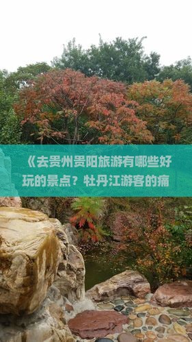 《去贵州贵阳旅游有哪些好玩的景点？牡丹江游客的痛点与避坑指南》