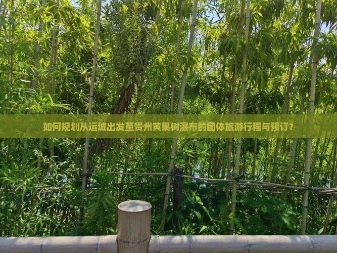 如何规划从运城出发至贵州黄果树瀑布的团体旅游行程与预订？
