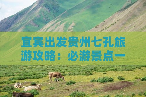 宜宾出发贵州七孔旅游攻略：必游景点一览