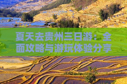 夏天去贵州三日游：全面攻略与游玩体验分享