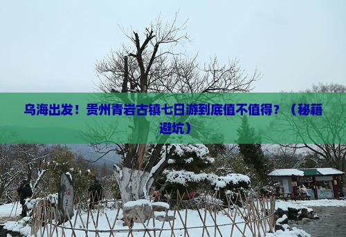 乌海去贵州青岩古镇七日游