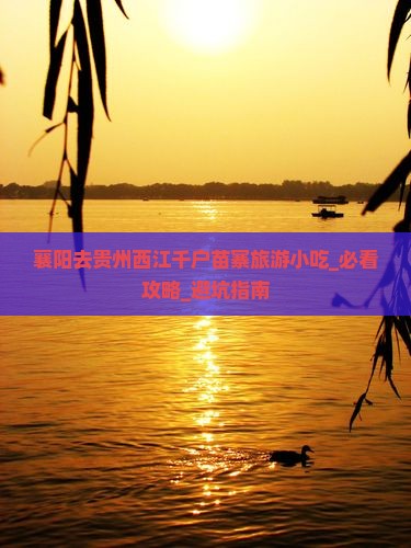 襄阳去贵州西江千户苗寨旅游小吃