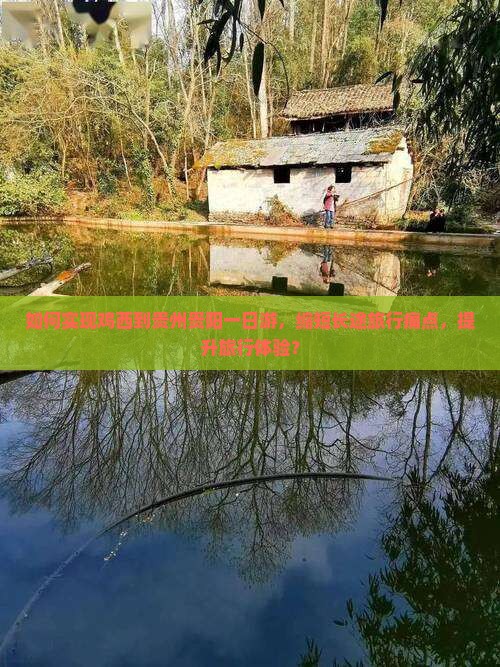如何实现鸡西到贵州贵阳一日游，缩短长途旅行痛点，提升旅行体验？