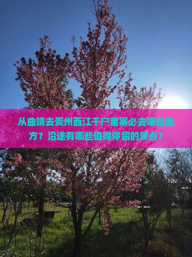 从曲靖去贵州西江千户苗寨必去哪些地方？沿途有哪些值得停留的景点？