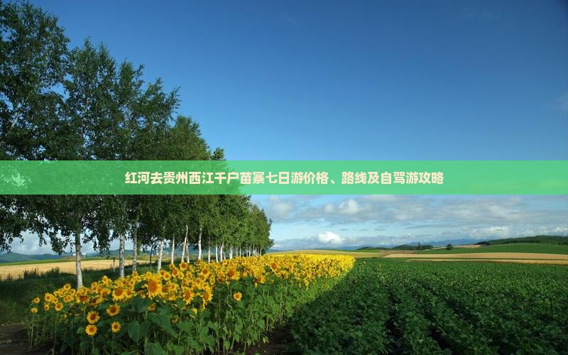 红河去贵州西江千户苗寨七日游价格、路线及自驾游攻略