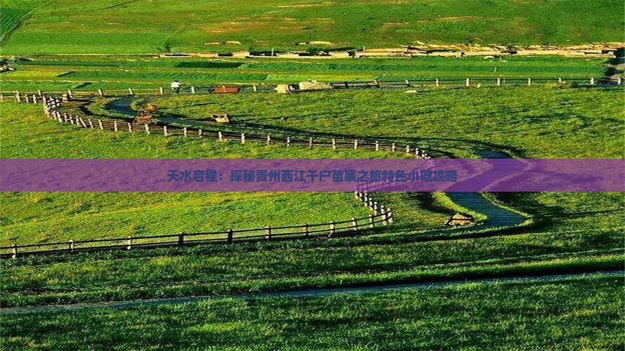 天水启程：探秘贵州西江千户苗寨之旅特色小吃攻略