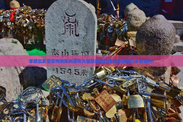 孝感出发至贵州黄果树瀑布大型旅游团行程安排及预订详情如何？