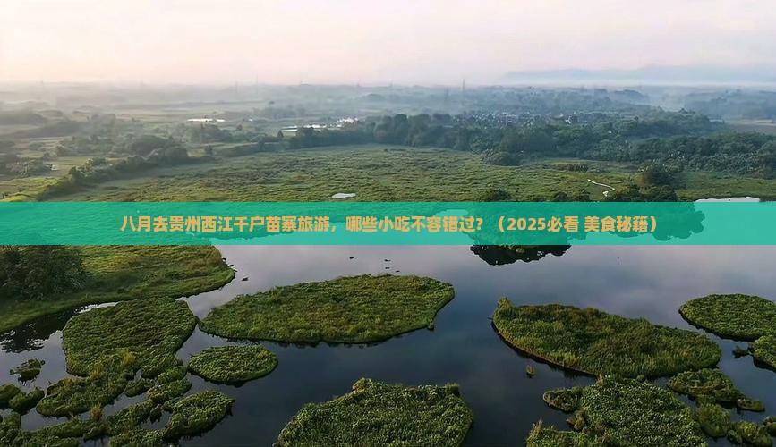 八月到贵州西江千户苗寨旅游小吃