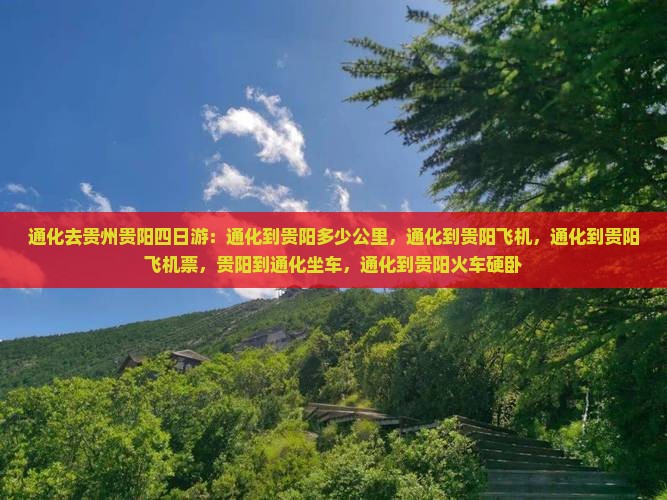 通化去贵州贵阳四日游