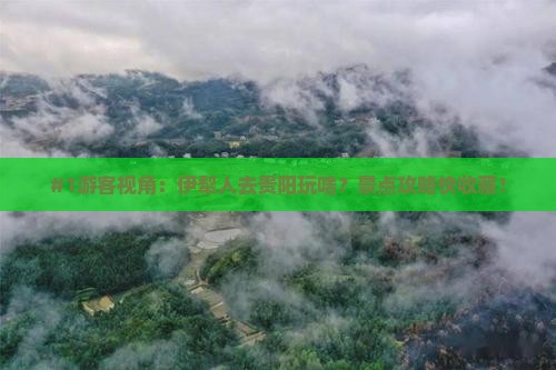 伊犁去贵州贵阳景点