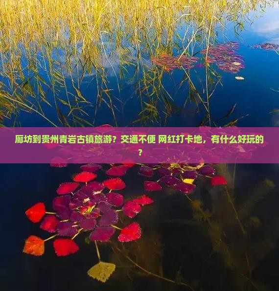 廊坊到贵州青岩古镇旅游？交通不便+网红打卡地，有什么好玩的？