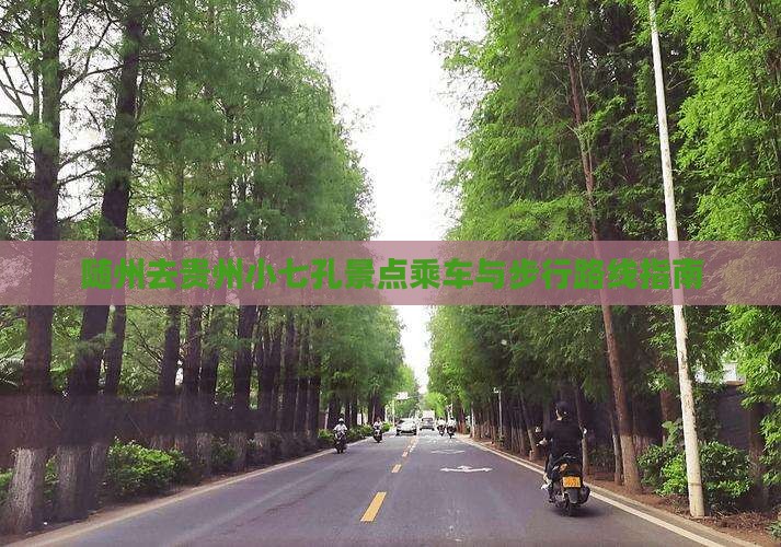 随州去贵州小七孔景点乘车与步行路线指南 随州去贵州小七孔景点乘车与步行路线指南