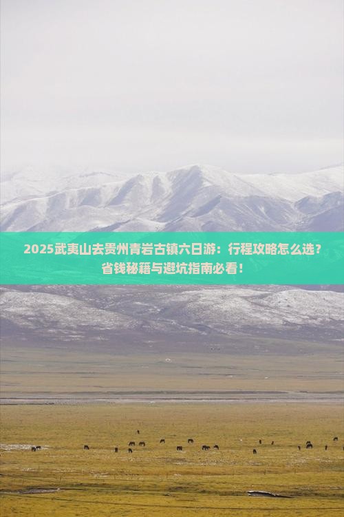 武夷山去贵州青岩古镇六日游