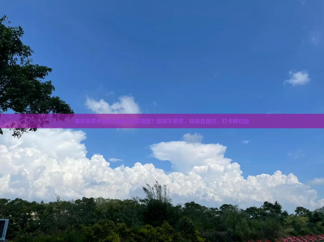 海东去贵州青岩古镇大型旅游团？旅游不累赘，轻装自由行，打卡网红地