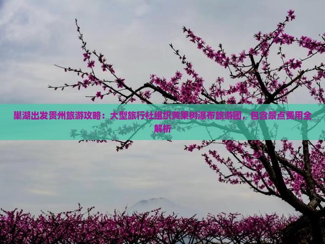 巢湖出发贵州旅游攻略：大型旅行社组织黄果树瀑布旅游团，包含景点费用全解析