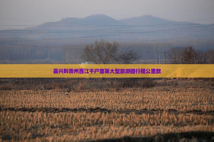 嘉兴到贵州西江千户苗寨大型旅游团行程公里数