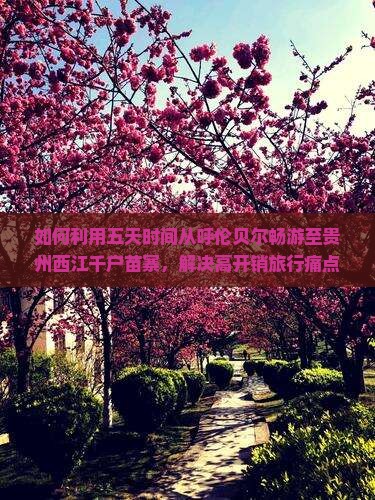 如何利用五天时间从呼伦贝尔畅游至贵州西江千户苗寨，解决高开销旅行痛点，实现性价比爆表之旅？