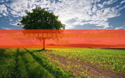乌鲁木齐去贵州黄果树瀑布旅游攻略 | 贵州旅游黄果树瀑布指南