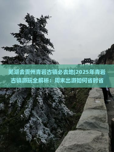 芜湖去贵州青岩古镇必去地