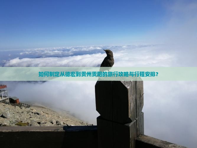 如何制定从德宏到贵州贵阳的旅行攻略与行程安排？