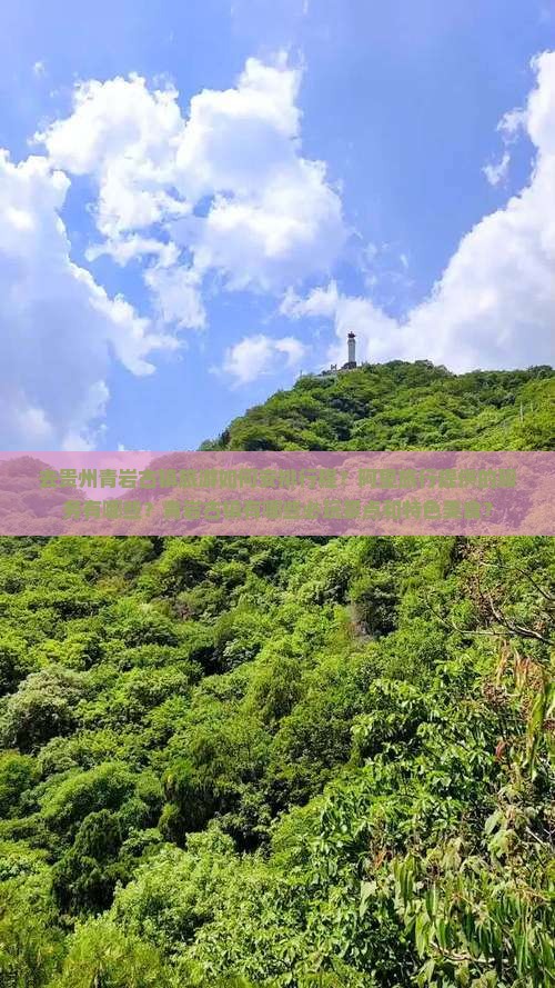 去贵州青岩古镇旅游如何安排行程？阿里旅行提供的服务有哪些？青岩古镇有哪些必玩景点和特色美食？