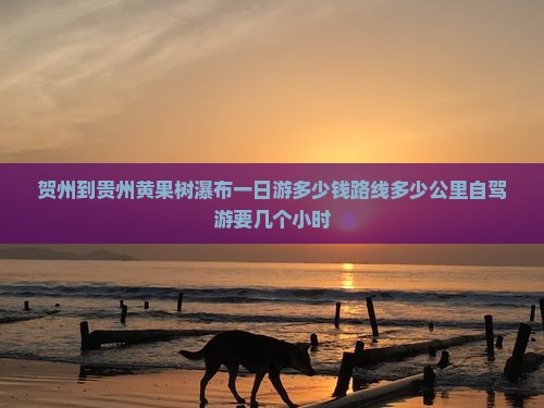 贺州到贵州黄果树瀑布一日