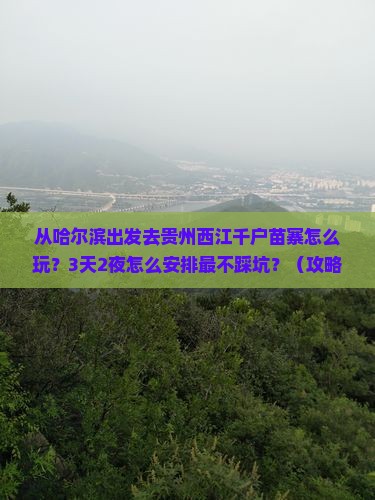 哈尔滨去贵州西江千户苗寨景点
