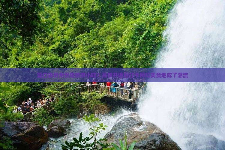 营口去贵州贵阳旅游小吃？高铁开通后打卡网红美食地成了潮流