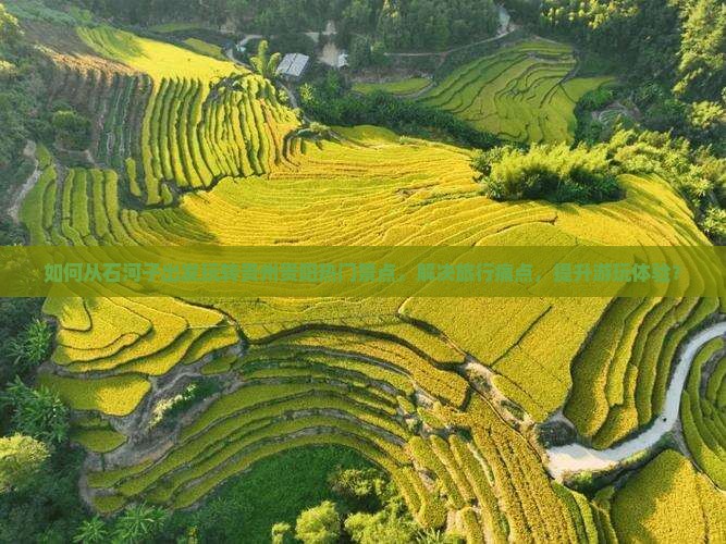 如何从石河子出发玩转贵州贵阳热门景点，解决旅行痛点，提升游玩体验？