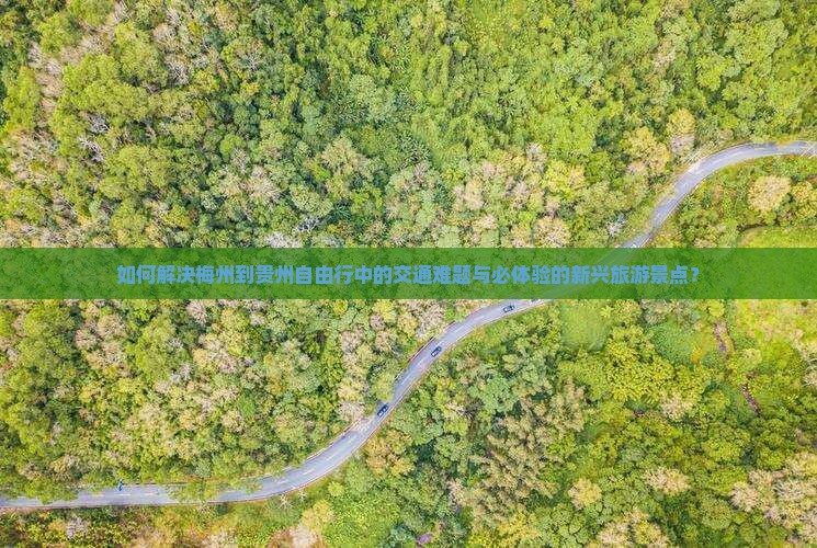 如何解决梅州到贵州自由行中的交通难题与必体验的新兴旅游景点？
