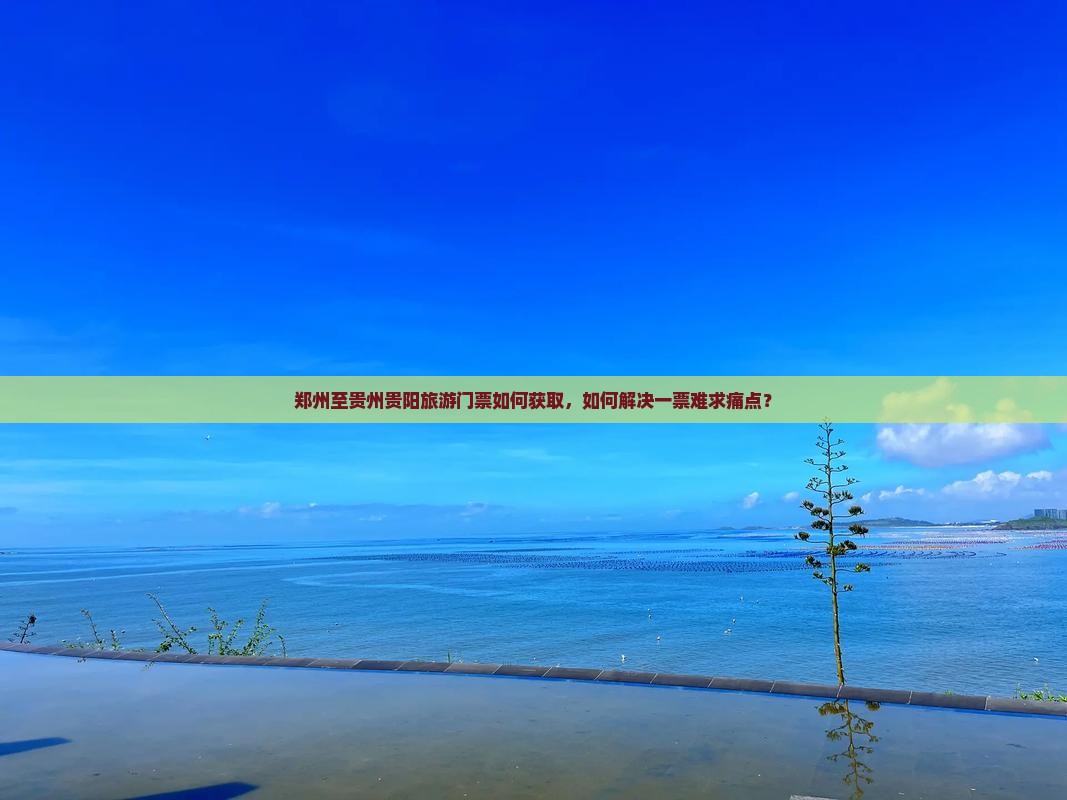 郑州至贵州贵阳旅游门票如何获取，如何解决一票难求痛点？